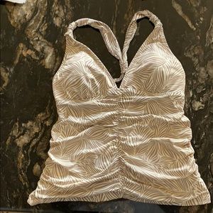 Athleta Tankini in Tropical Leaf Pattern